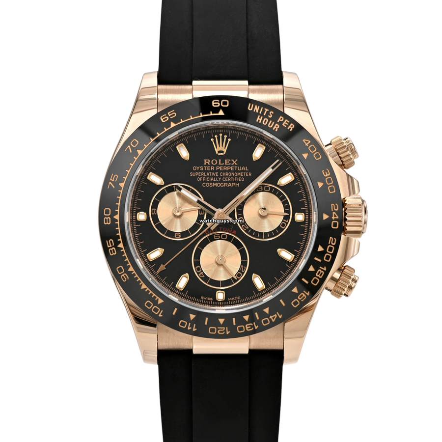 Rolex Daytona 116515LN Black and Rose Gold Watches