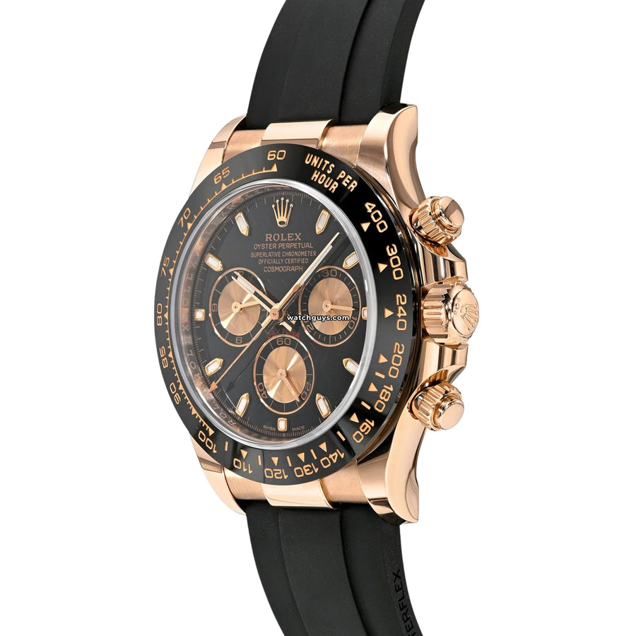 Rolex Daytona 116515LN Black and Rose Gold Watches