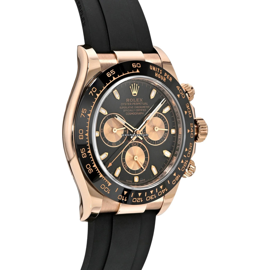 Rolex Daytona 116515LN Black and Rose Gold Watches