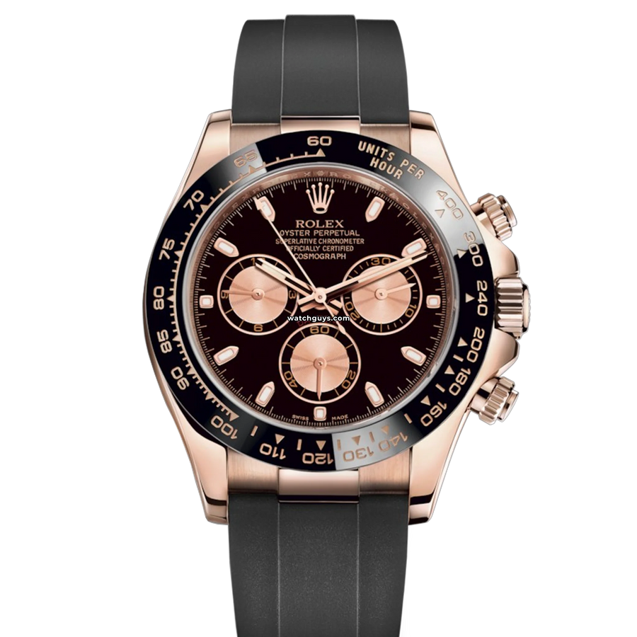 Rolex Daytona 116515LN Black and Rose Gold Watches