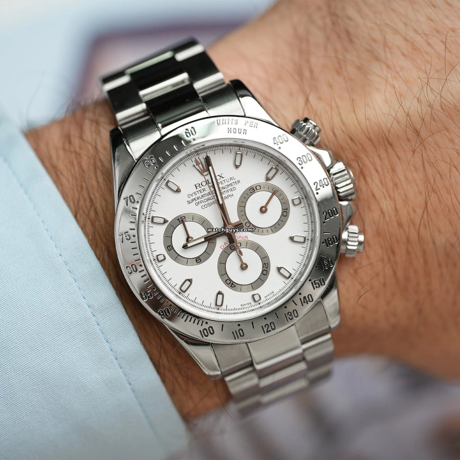 Rolex Daytona 116520 White