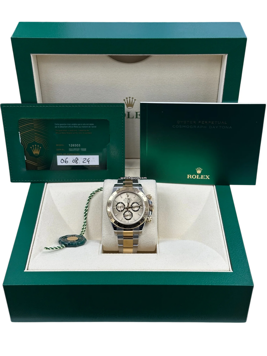 Rolex Daytona 126503 Champagne Two Tone Watches