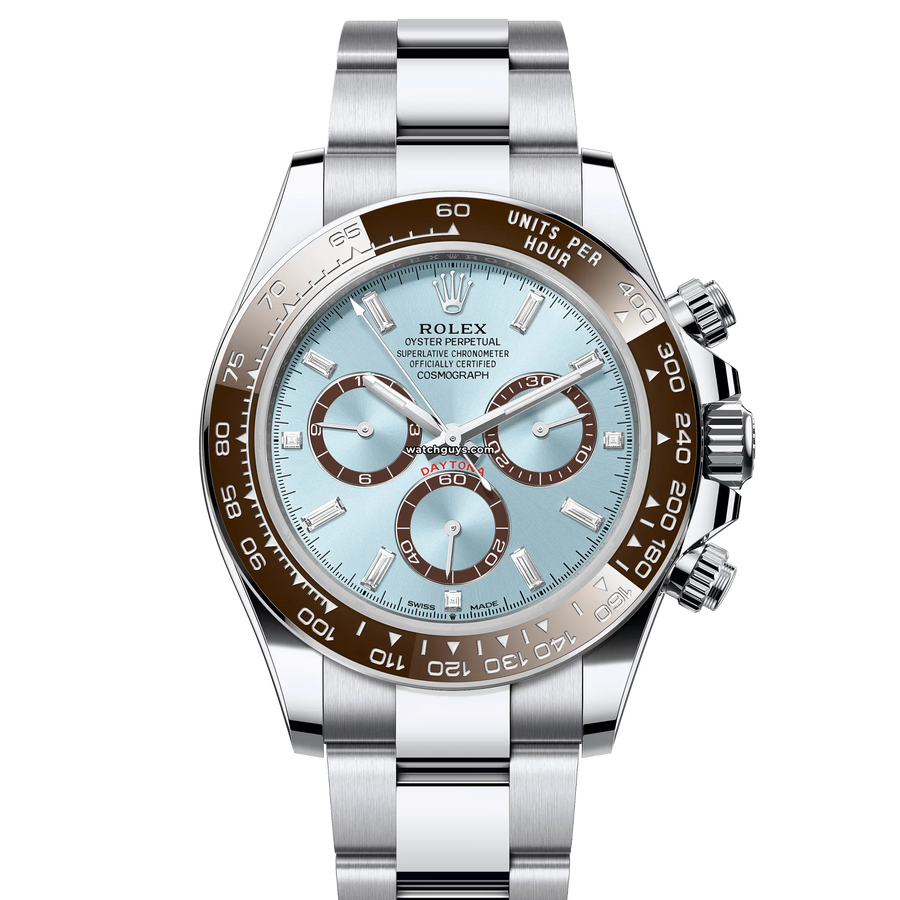 Rolex Daytona 126506 Ice Blue Diamond Platinum Watches