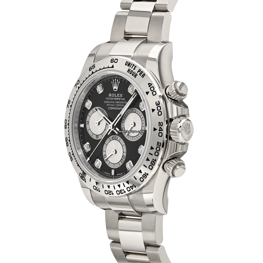 Rolex Daytona 126509 Black Diamond Watches