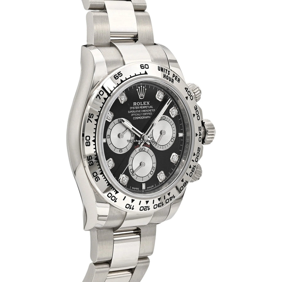 Rolex Daytona 126509 Black Diamond Watches