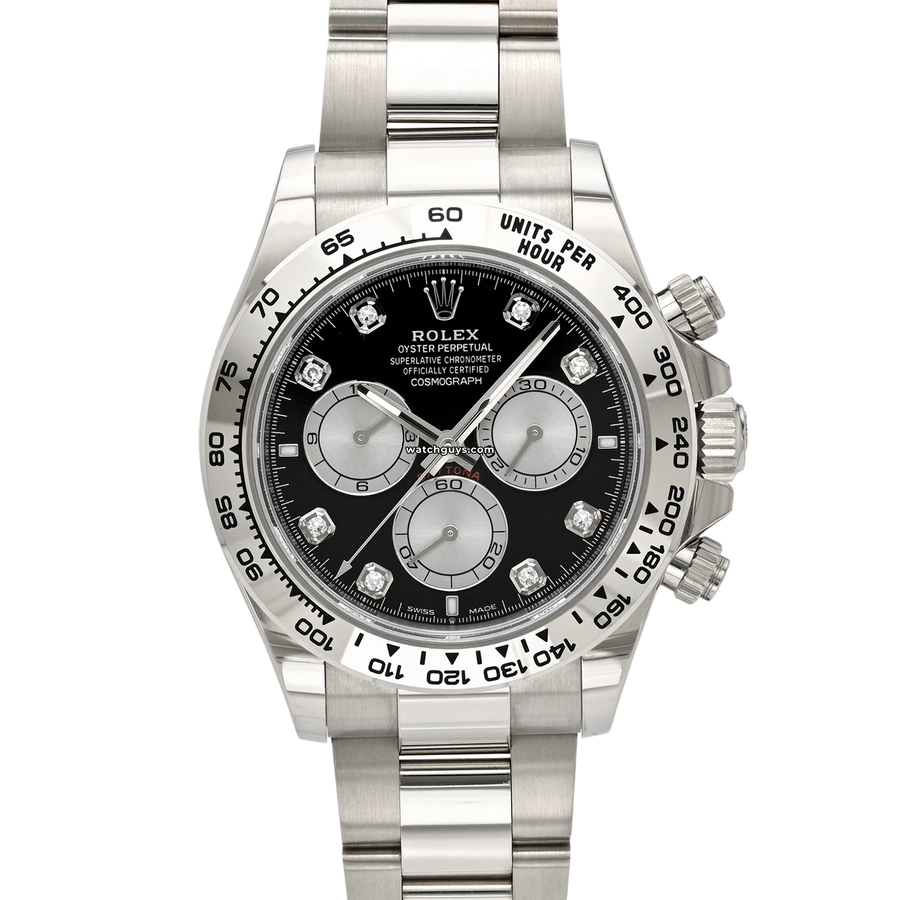 Rolex Daytona 126509 Black Diamond Watches
