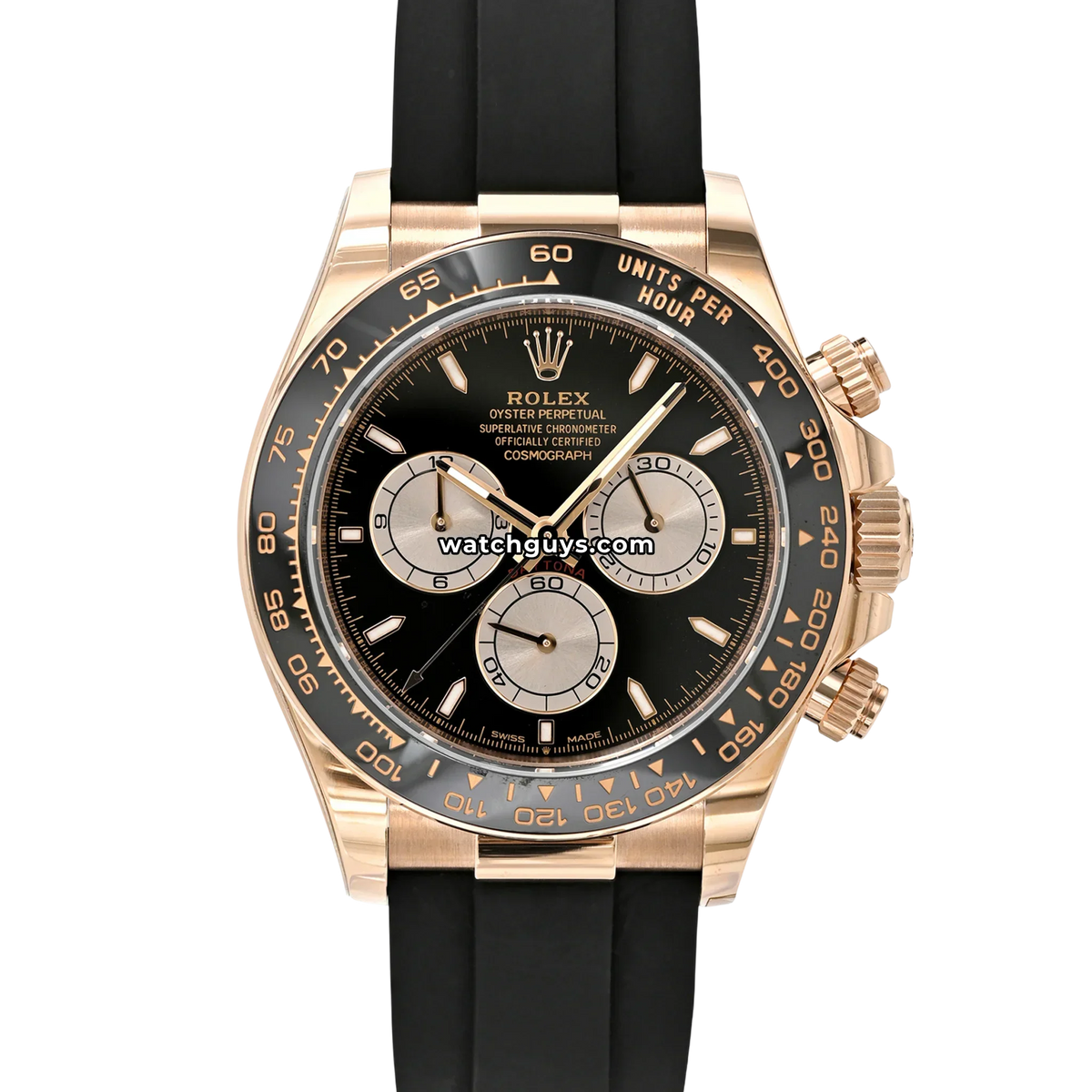 Rolex Daytona 126515LN 40mm Black Dial – WatchGuys