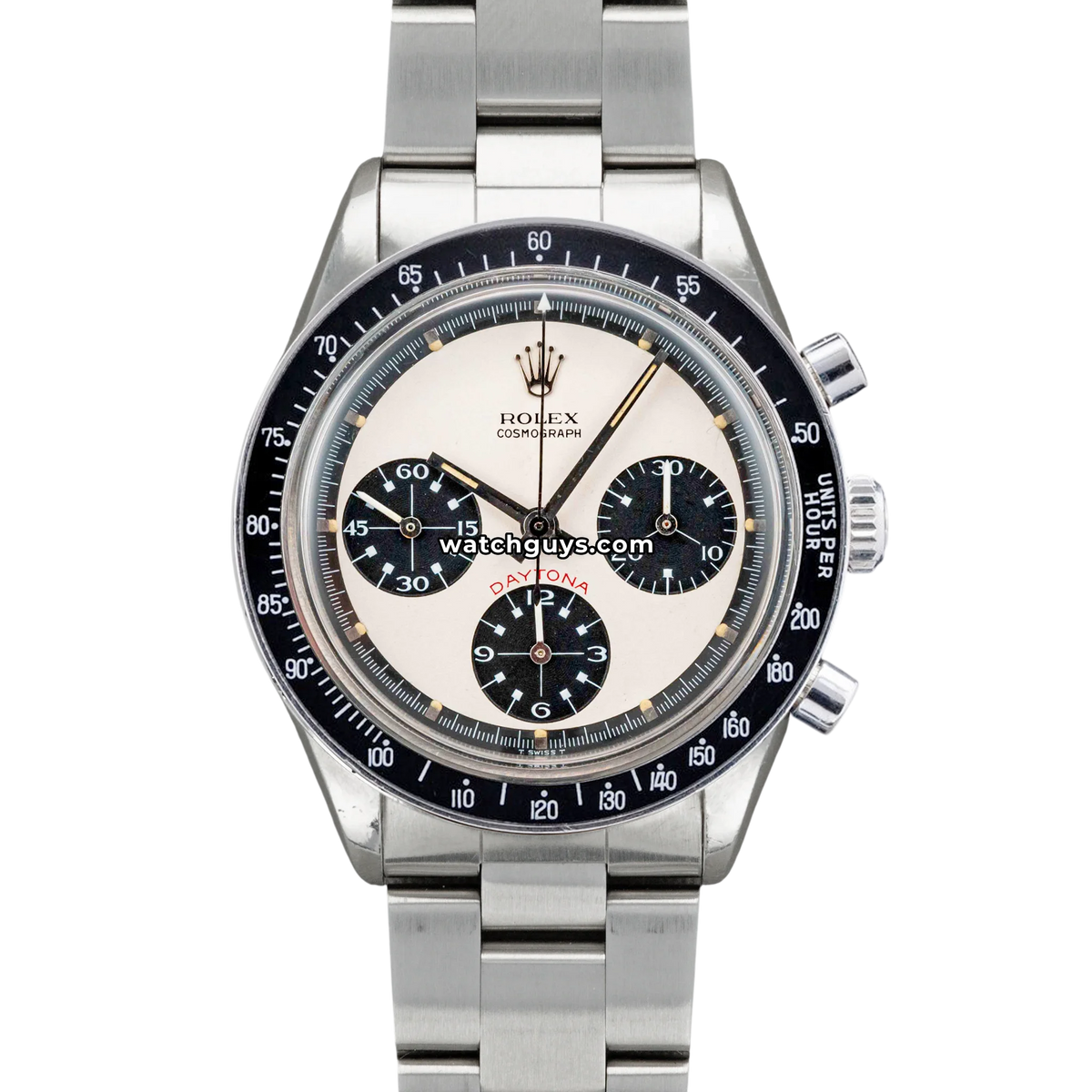 Rolex Daytona 6264 'Paul Newman' Panda Dial 37mm Stainless Steel