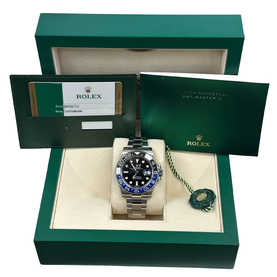 Rolex GMT-Master II 116710BLNR Batman Oyster