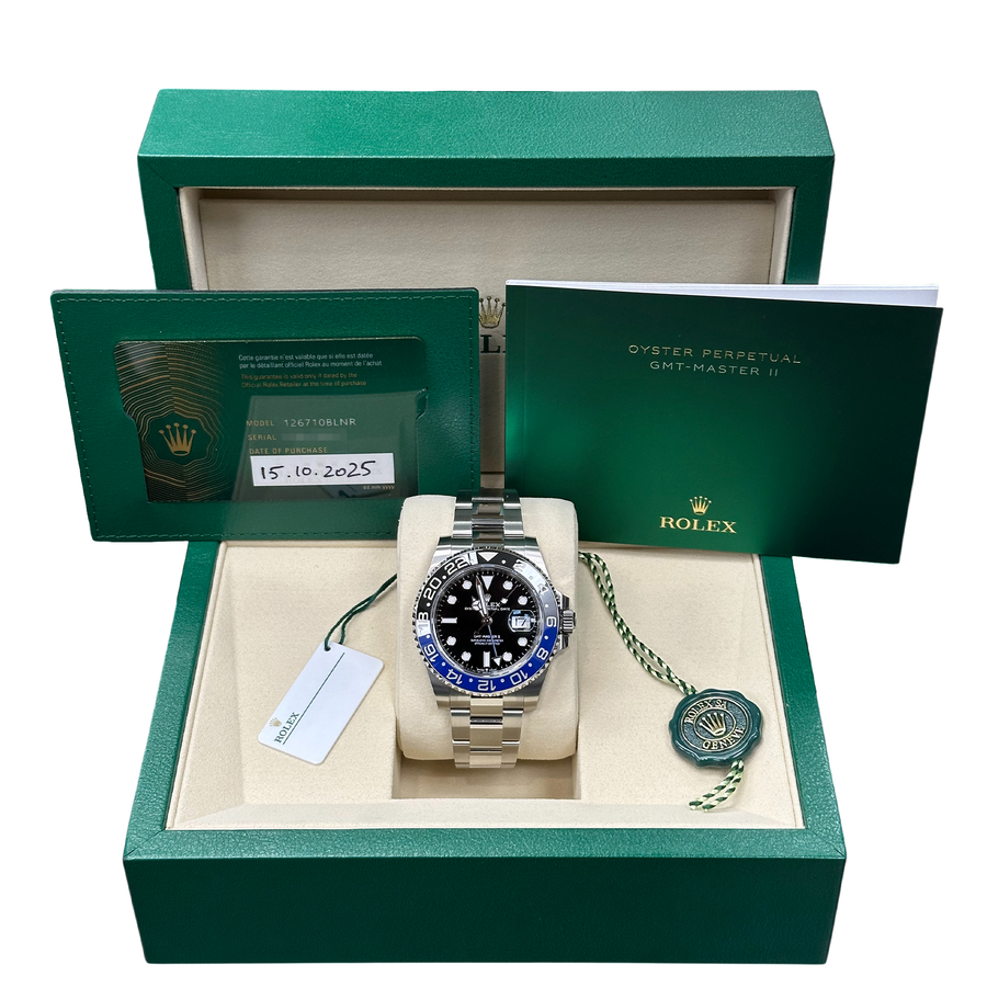 Rolex GMT-Master II 126710BLNR Batman