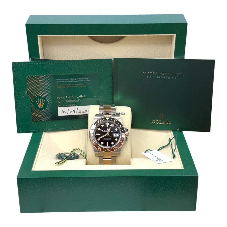 Rolex GMT Master II 126711CHNR Root Beer Watches