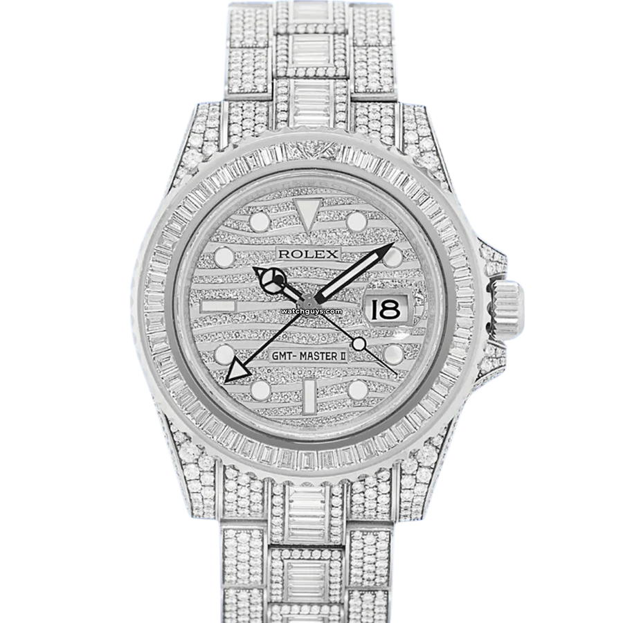 Rolex GMT Master II 116769TBR ’Ice’ Diamond Paved Watches