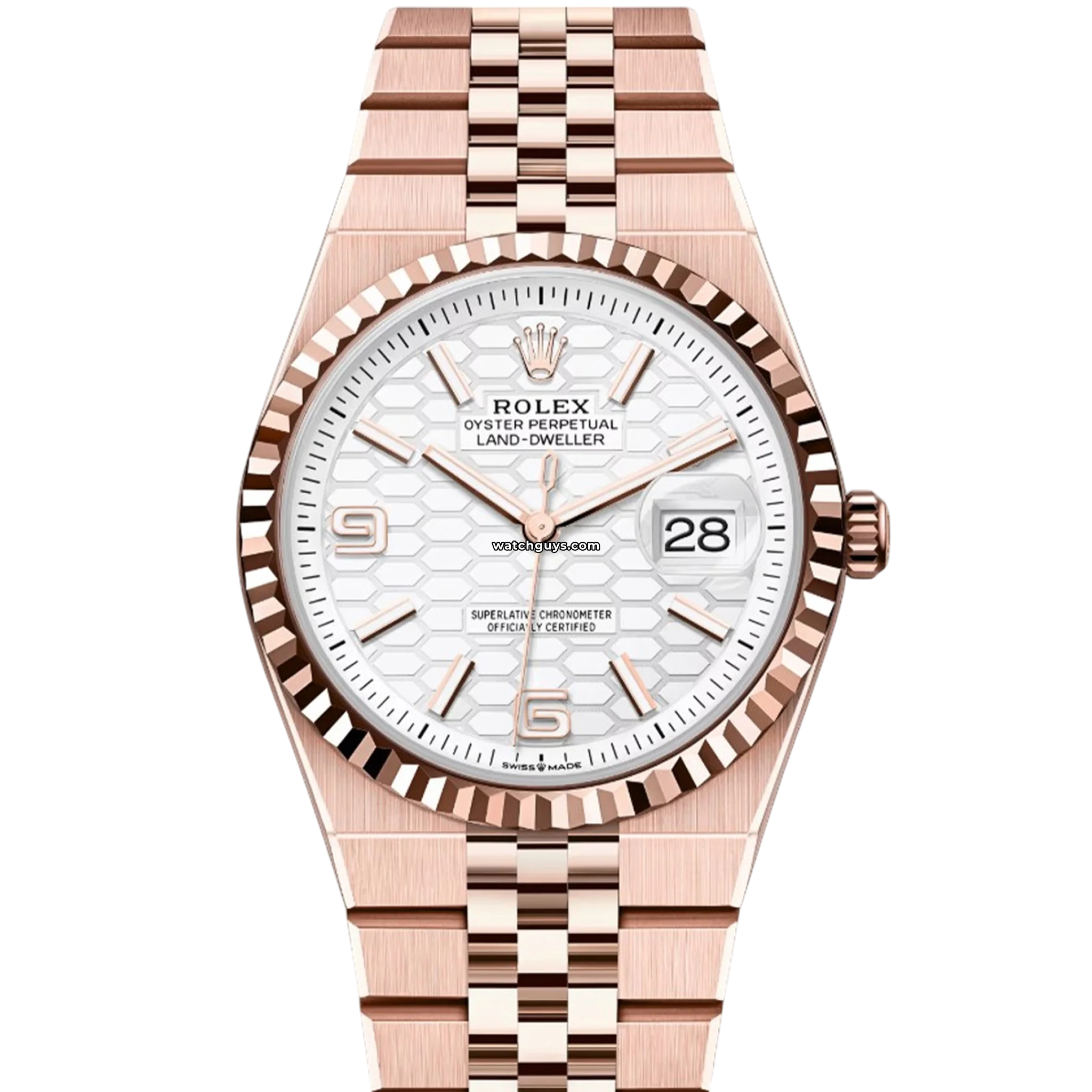 Rolex Land-Dweller Rose Gold