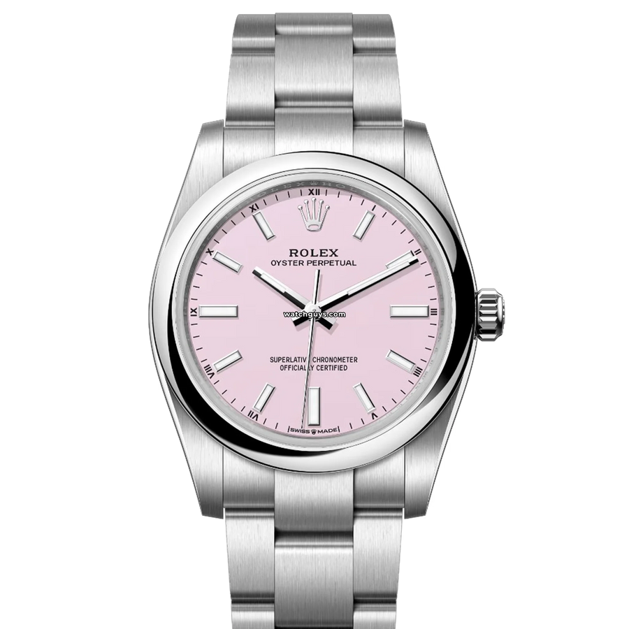 Rolex Oyster Perpetual 124200 Candy Pink