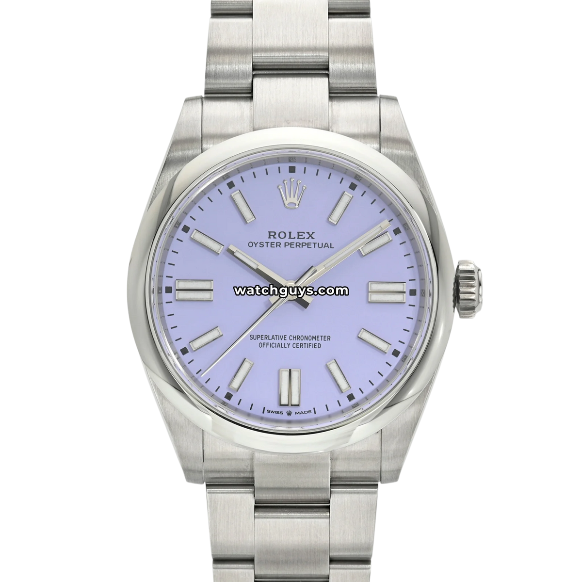 Rolex Oyster Perpetual 134300 Lavender 41mm – WatchGuys