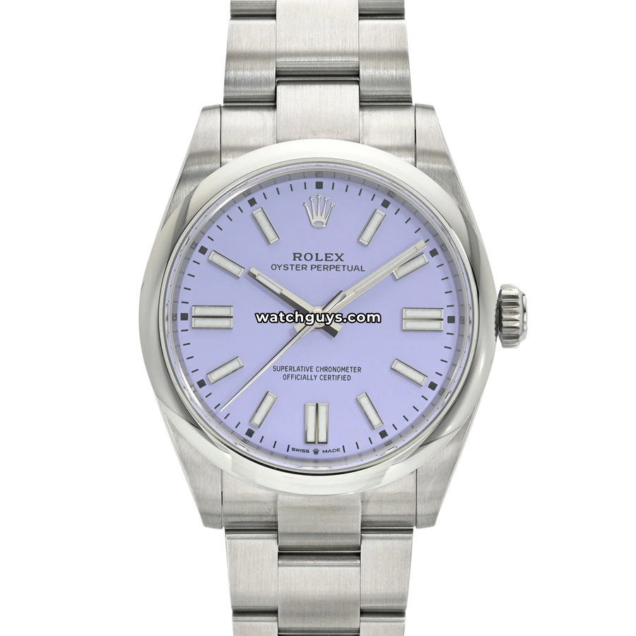Rolex Oyster Perpetual 134300 Lavender 41mm – WatchGuys