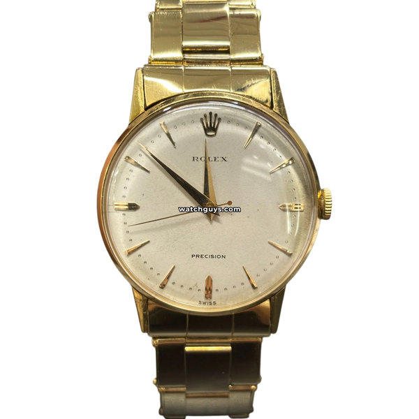 時計 Rolex Precision Rolex Precision Cal.1400 ROLEX] Rolex Precision Cal.1400 K18 White Gold Human Round Analog