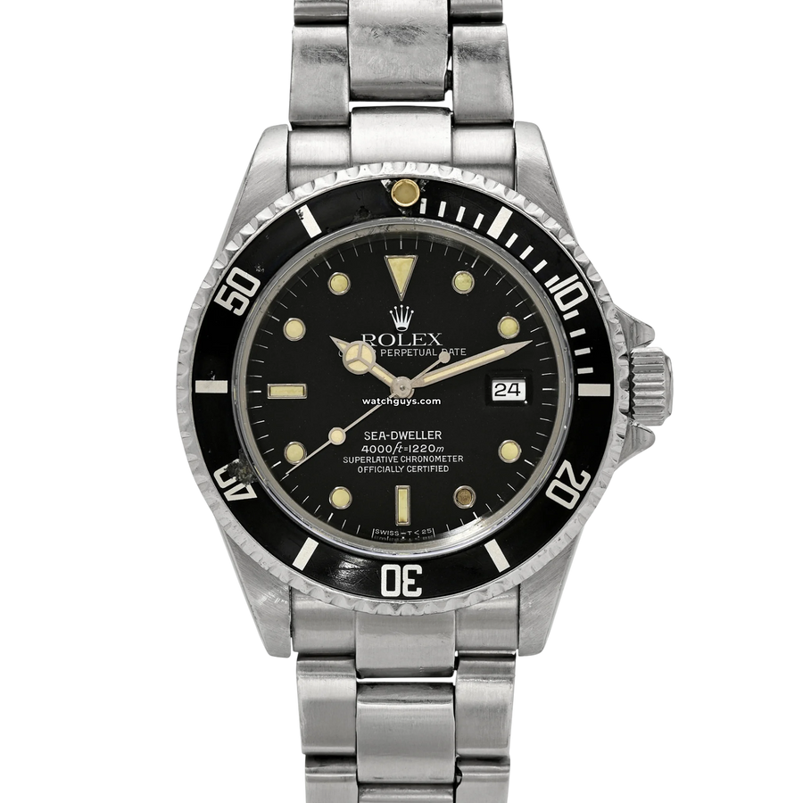 Rolex Sea Dweller 16600 Black Pumpkin Watches