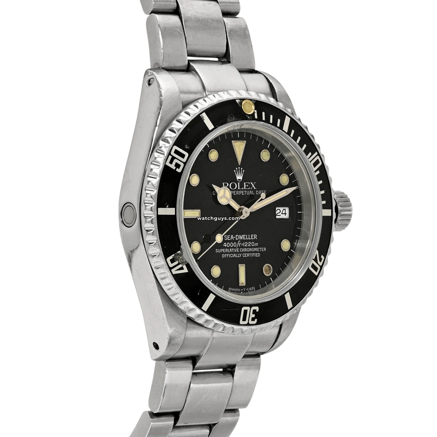 Rolex Sea Dweller 16600 Black Pumpkin Watches