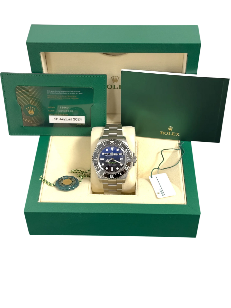Rolex Sea-Dweller Deepsea 136660 James Cameron Watches
