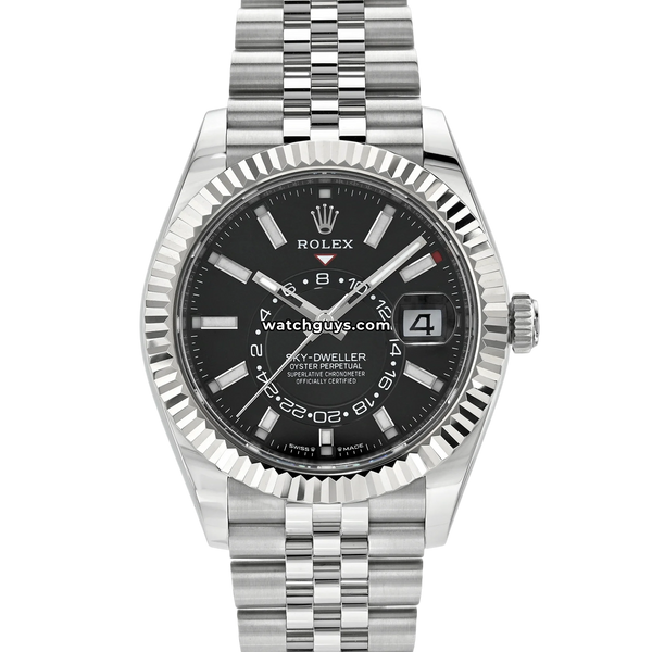 Rolex Sky-Dweller 336934 Black Jubilee 42mm Stainless Steel