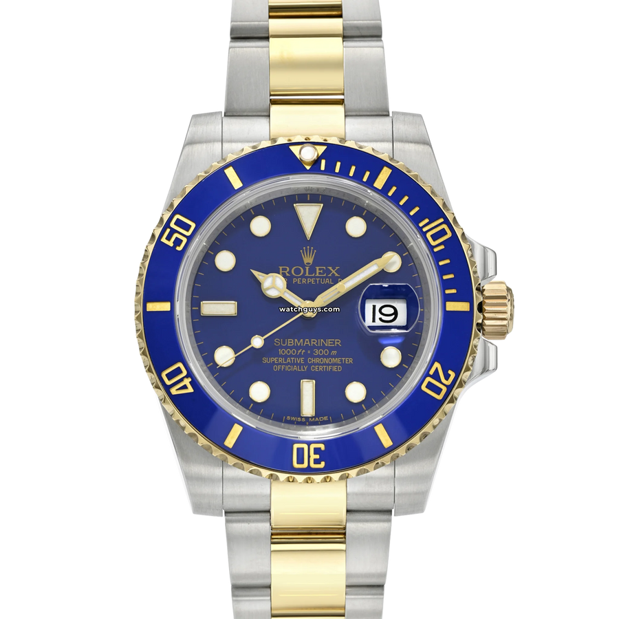 Rolex Submariner 116613Lb Blue Watches