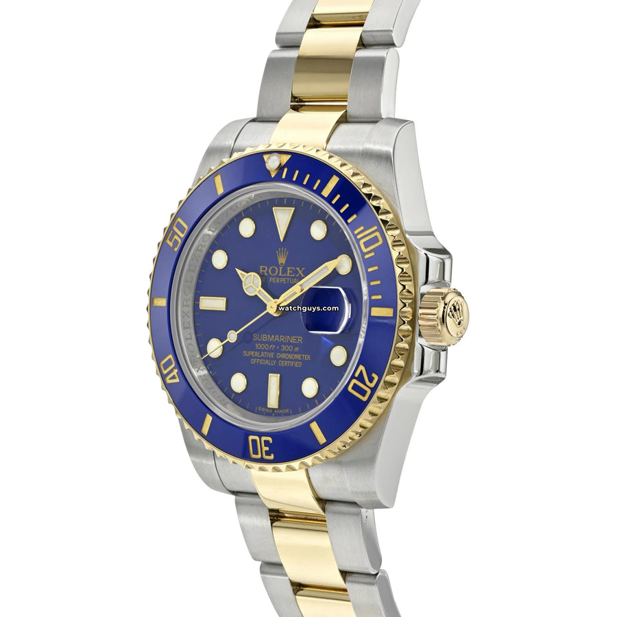 Rolex Submariner 116613Lb Blue Watches