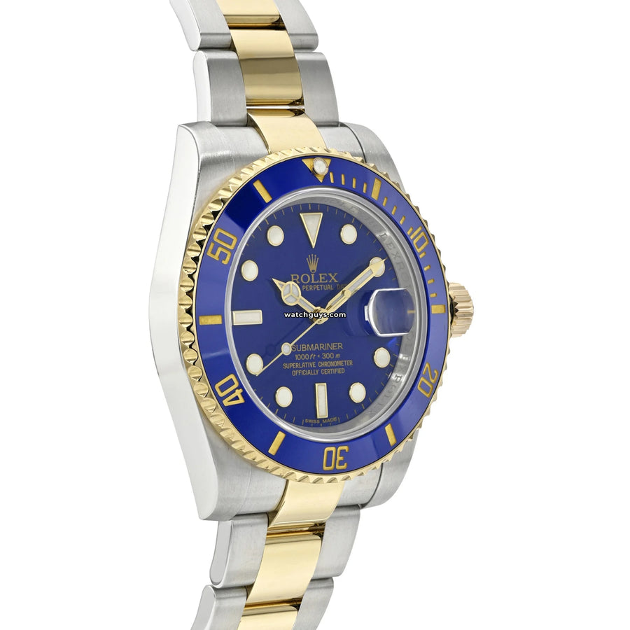 Rolex Submariner 116613Lb Blue Watches
