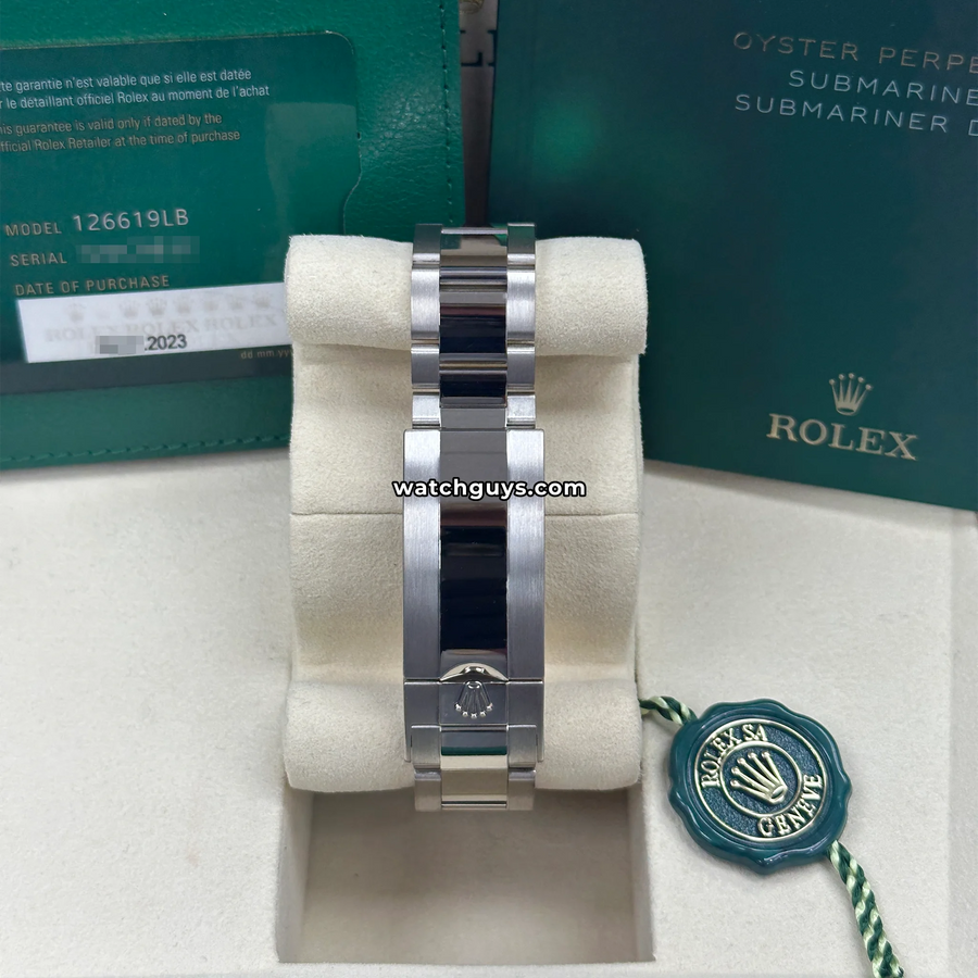 Rolex Submariner 126619LB 41mm 18k White Gold Cookie Monster Rolex Submariner 126619LB 41mm 18k White Gold Cookie Monster
