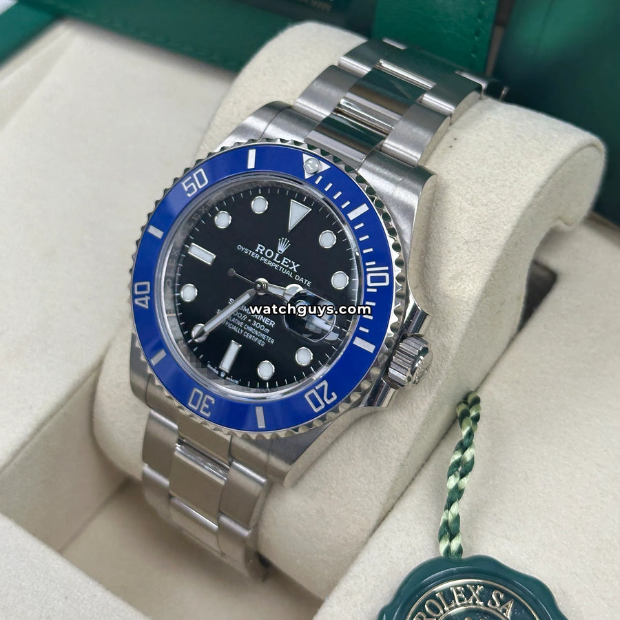 【くくり】 Rolex Submariner 126619LB 41mm 18k White Gold Cookie Monster