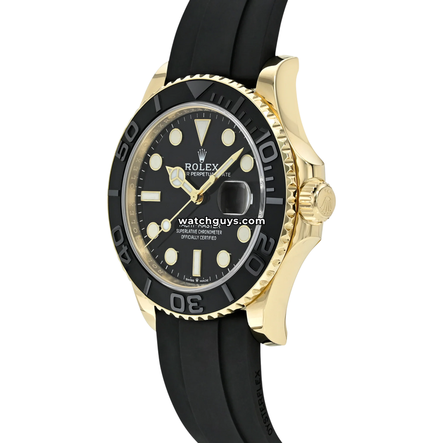 Rolex Yacht-Master 226658 Oysterflex 42mm 18k Yellow Gold – WatchGuys