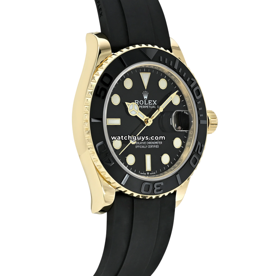 Rolex Yacht-Master 226658 Oysterflex 42mm 18k Yellow Gold – WatchGuys