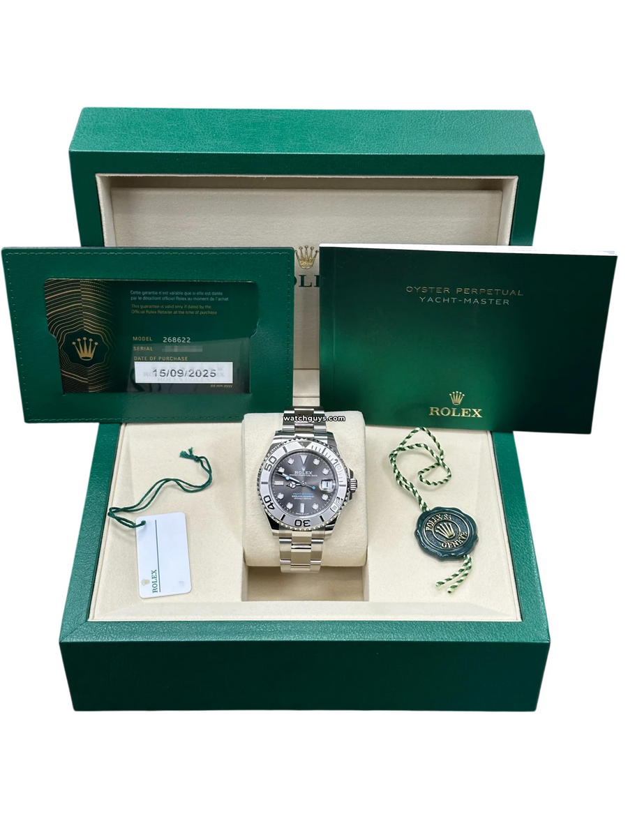 Rolex Yacht-Master 268622 Rhodium Watches