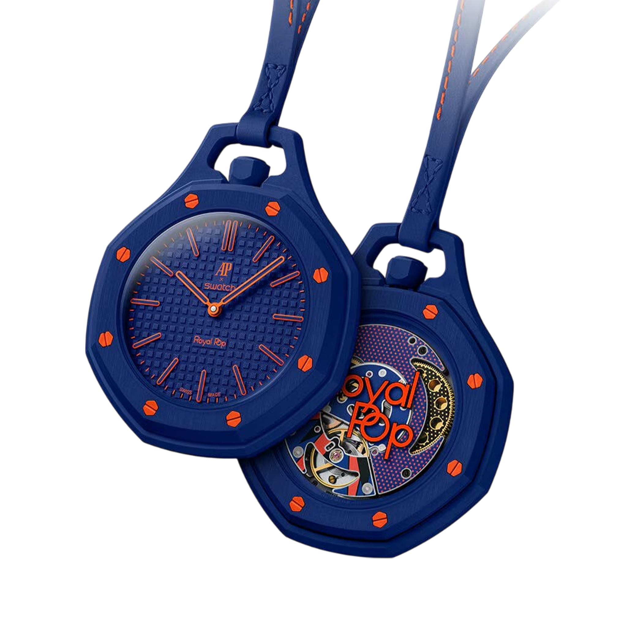 Swatch x AP Royal Pop Orenji Hachi – WatchGuys Swatch x AP Royal Pop Orenji Hachi – WatchGuys