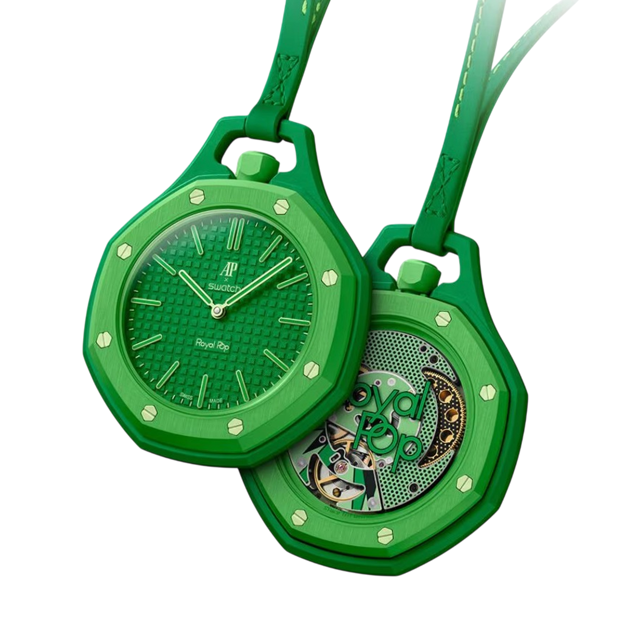 Swatch x AP Royal Green Eight – WatchGuys