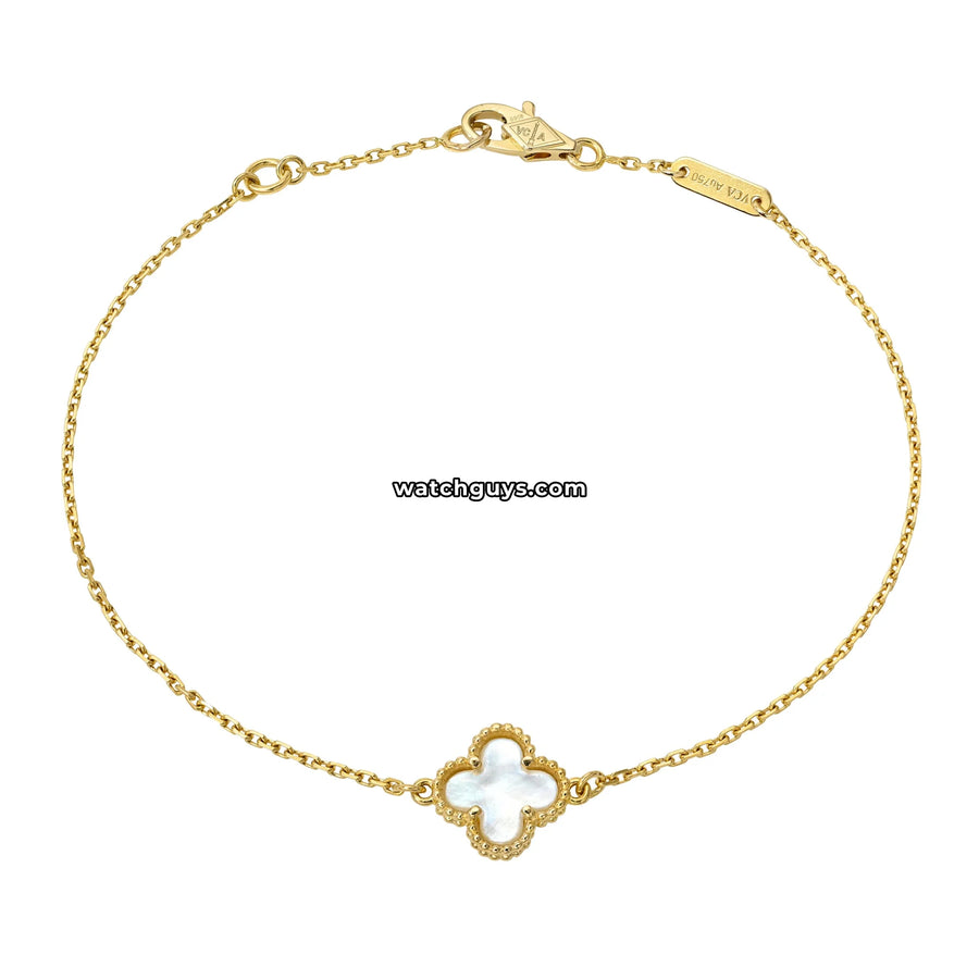 Van Cleef Arpels Sweet Alhambra Bracelet VCARF68800 WatchGuys van-cleef-arpels-sweet-alhambra-bracelet-vcarf68800-watchguys