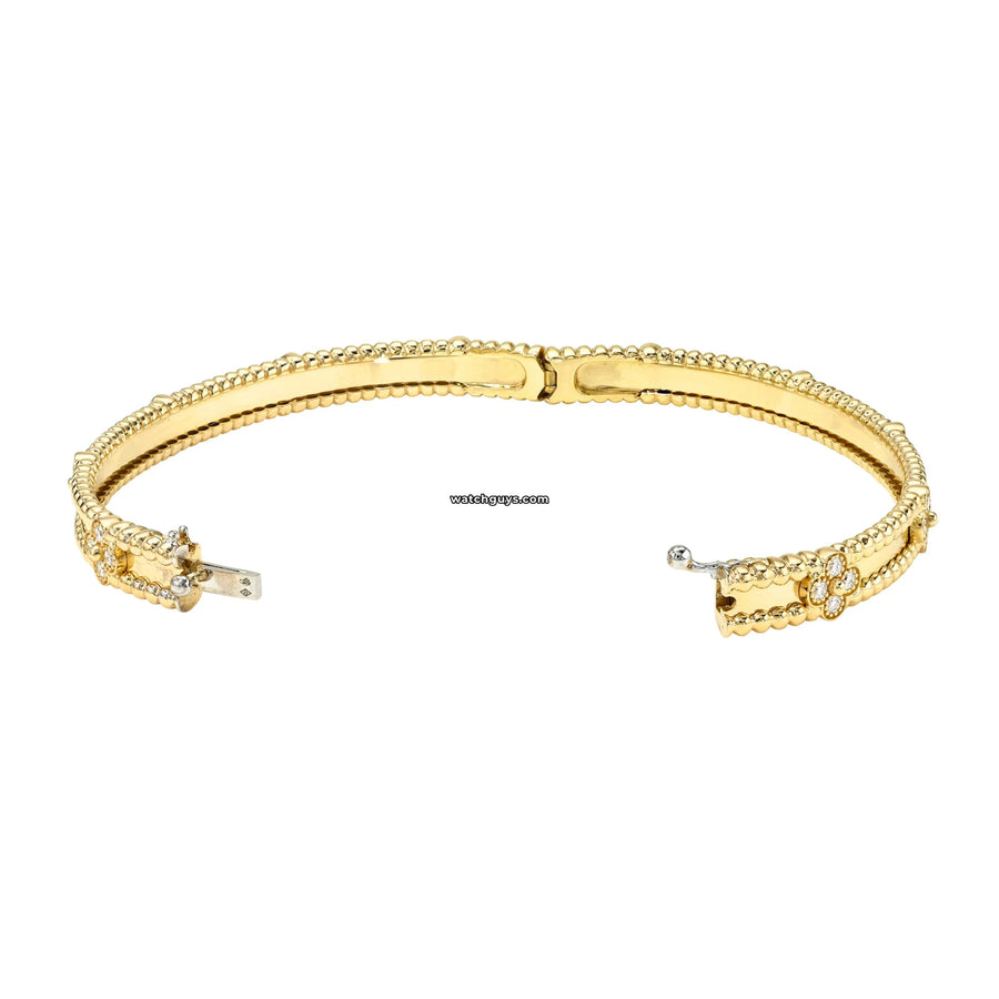 Van Cleef & Arpels Perlee Clovers Bracelet Medium