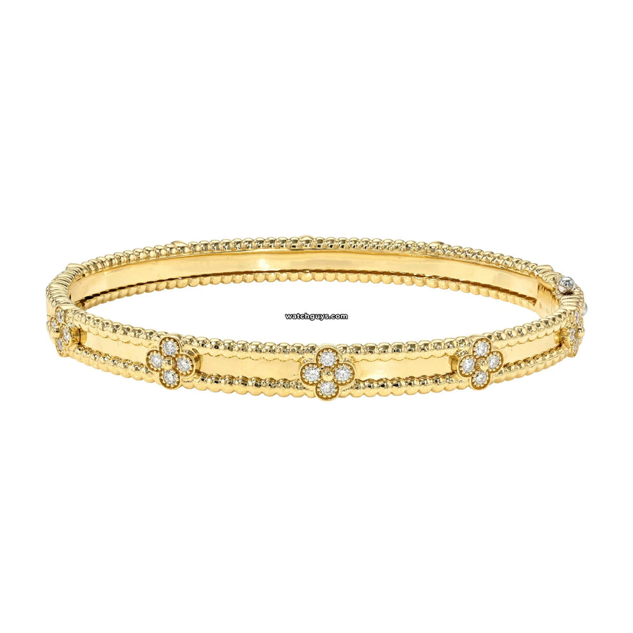 Van Cleef & Arpels Perlee Clovers Bracelet Medium