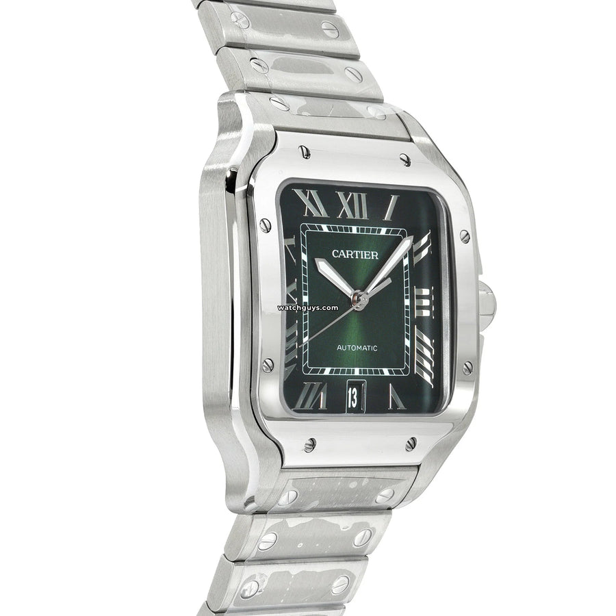 Cartier Santos Large Wssa0062 Green