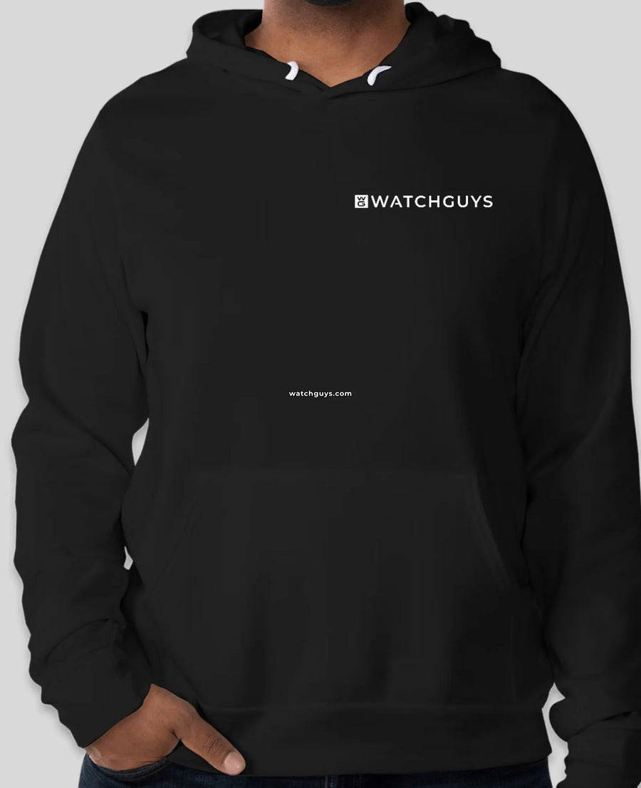 WatchGuys Hoodie Black Hoodie