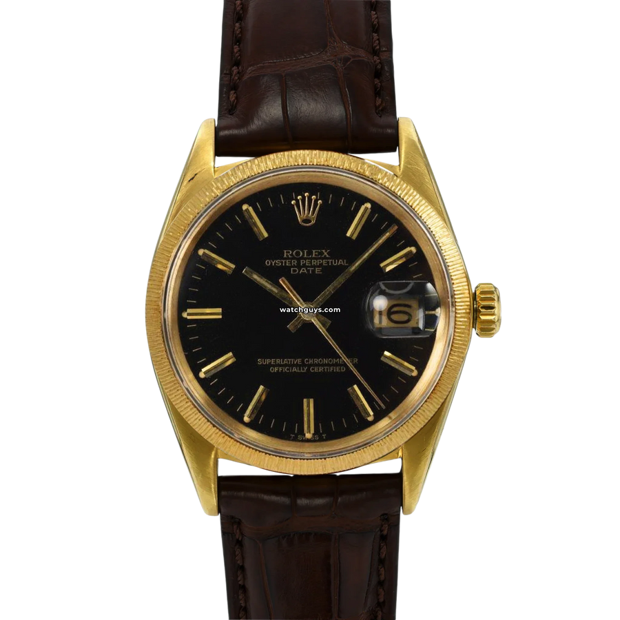 Rolex Date 1507 Black Watches