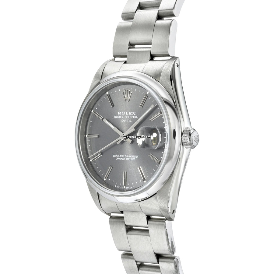 Rolex Date 15200 Gray Watches