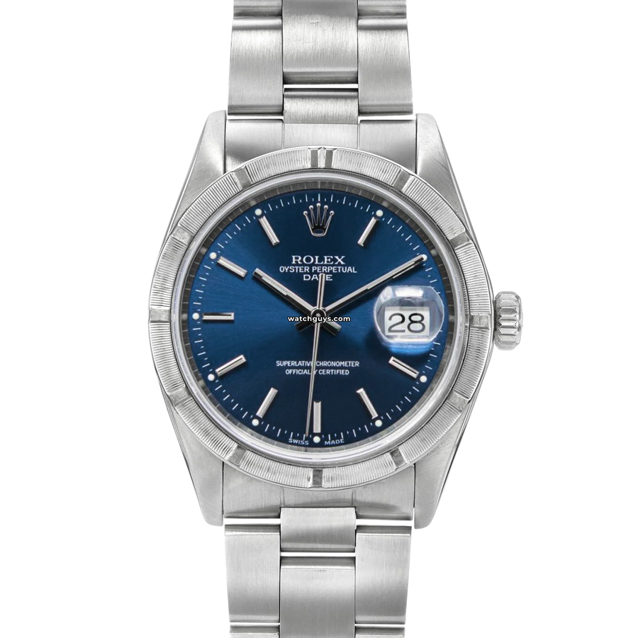 Rolex Date 15210 Blue Index Watches