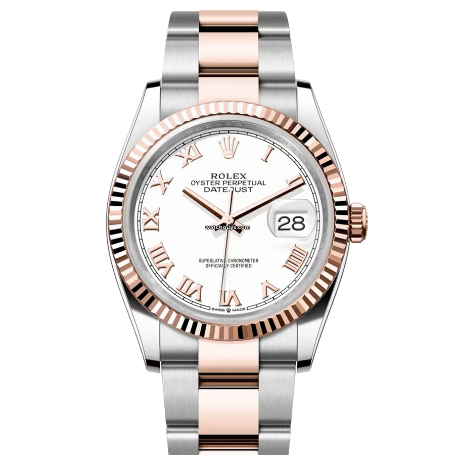 Rolex Datejust 126231 White Roman Watches