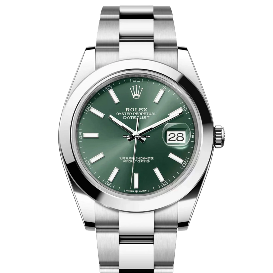 Rolex Datejust 126300 Green Watches