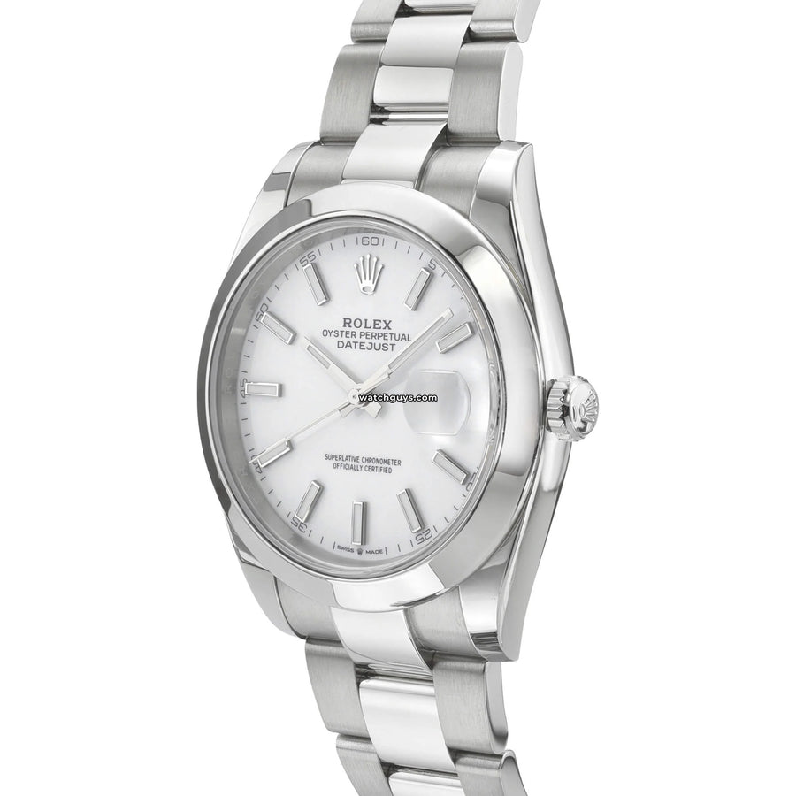 Rolex Datejust 126300 White Watches