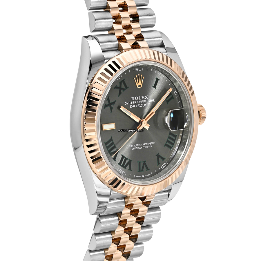 Rolex Datejust 126331 Wimbledon Two Tone Jubilee Watches