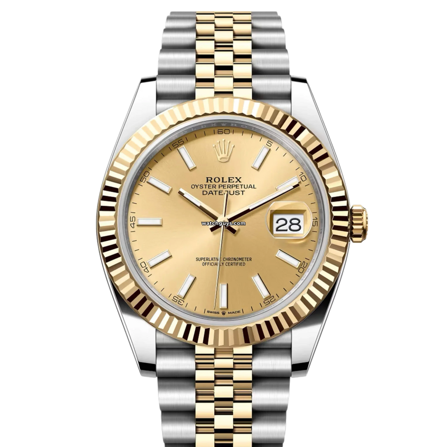 Rolex Datejust 126333 Champagne Jubilee Watches