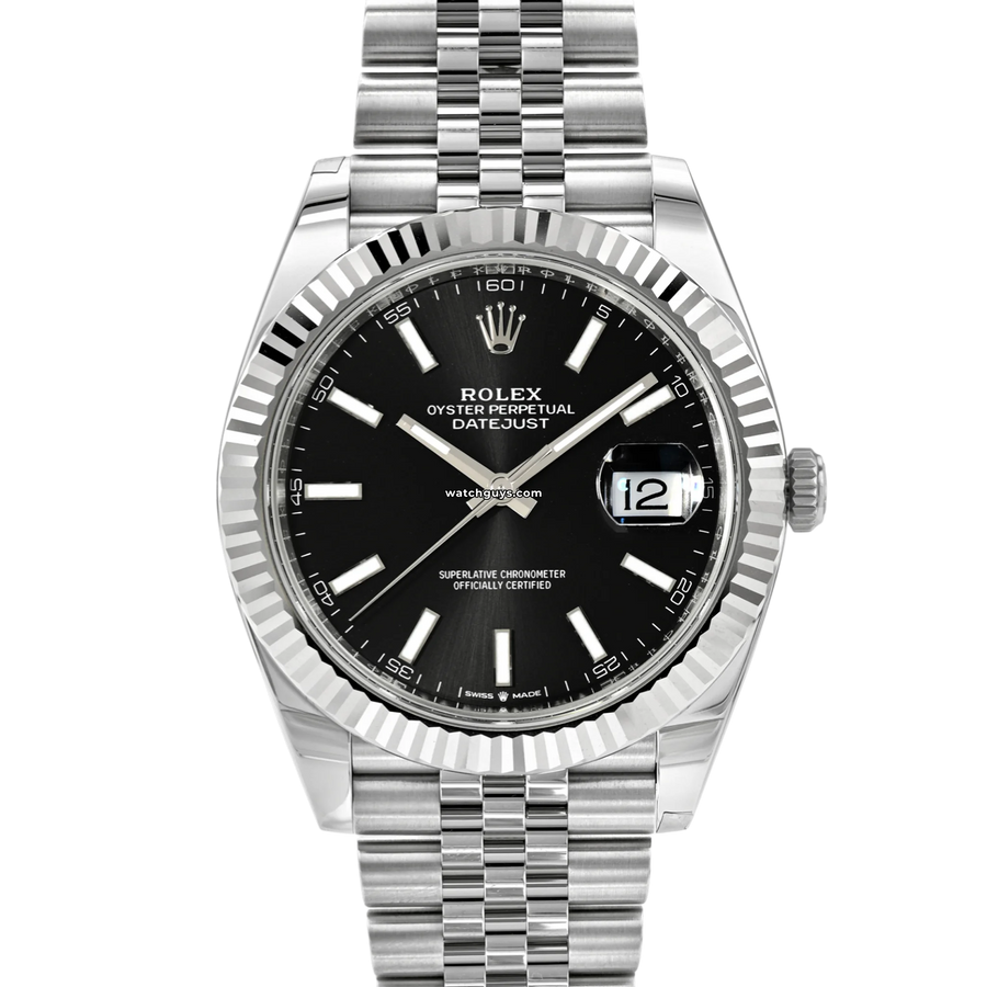 Rolex Datejust 126334 Black Jubilee Watches