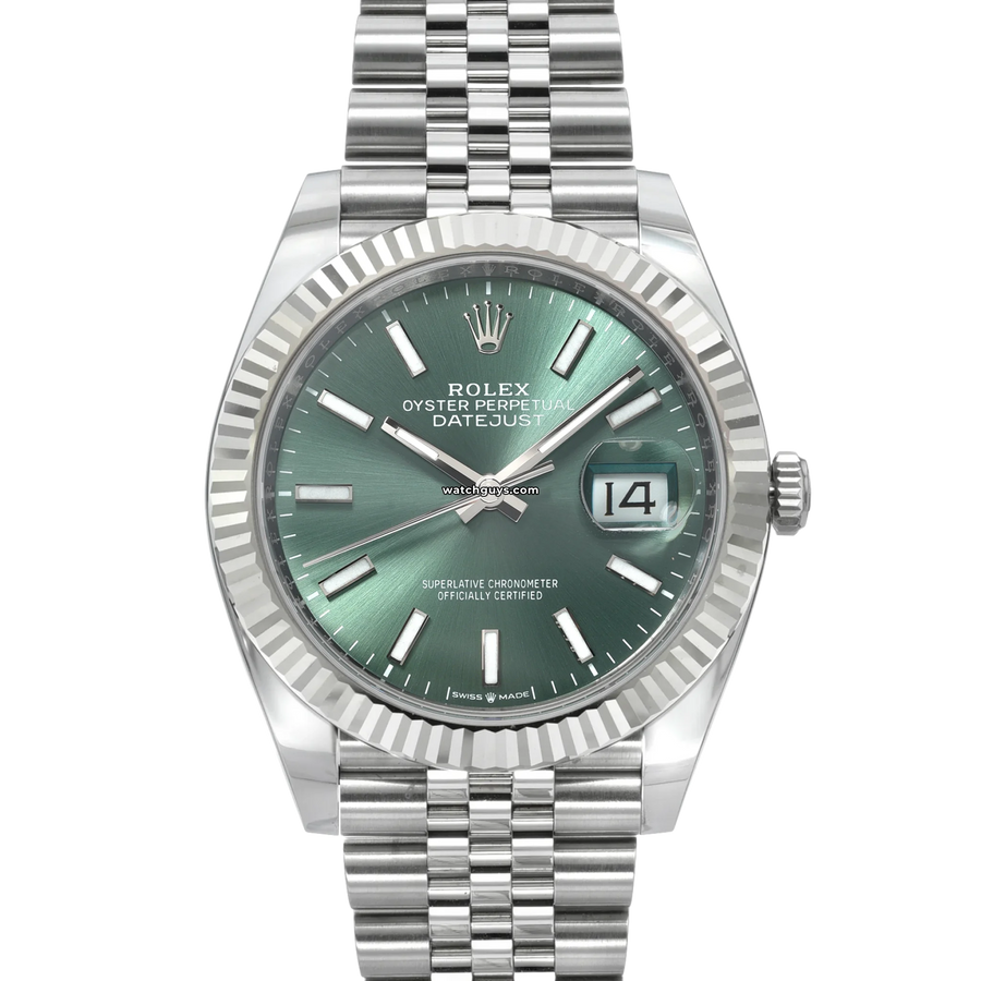 Rolex Datejust 126334 Mint Green Watches